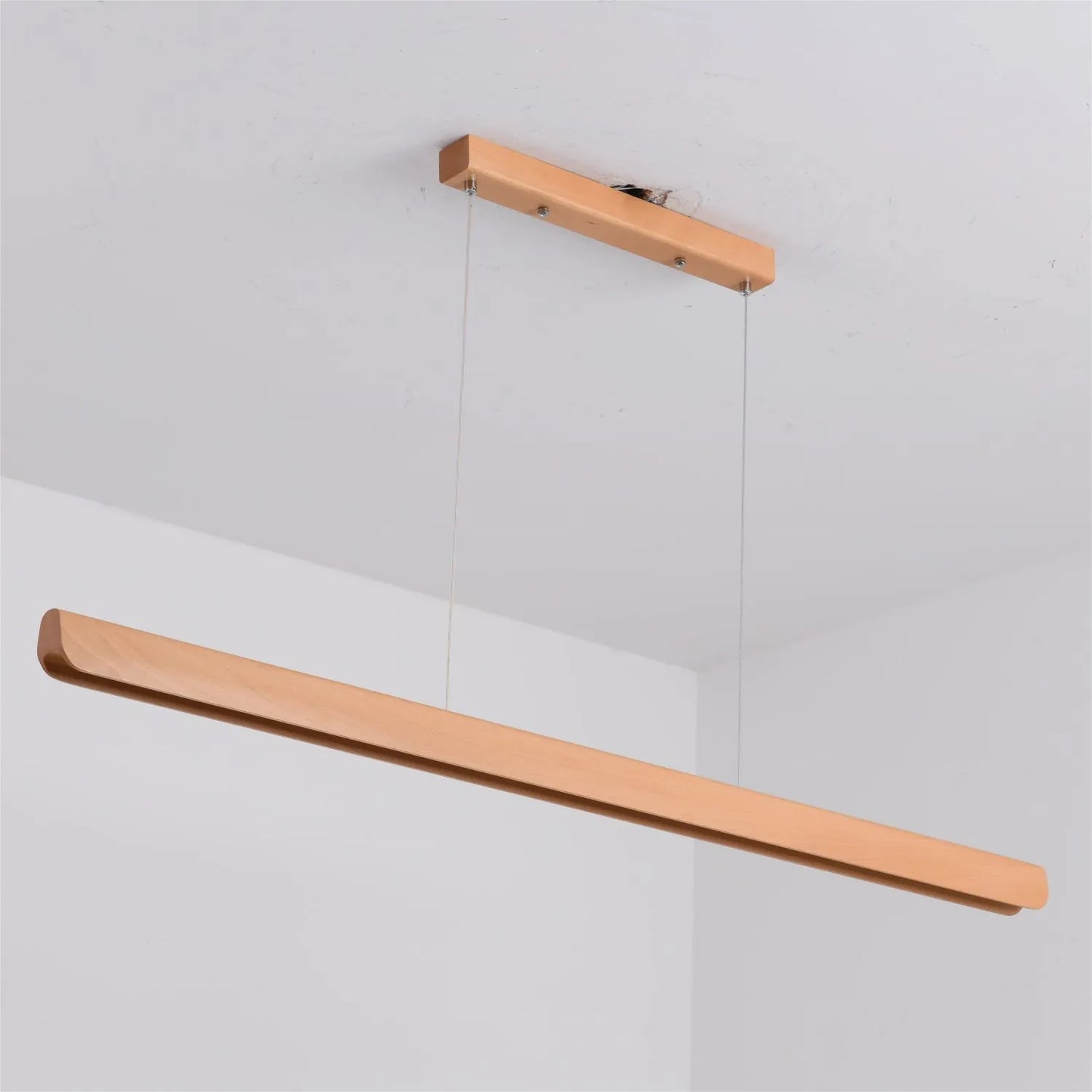 Boat Linear Wood Pendant