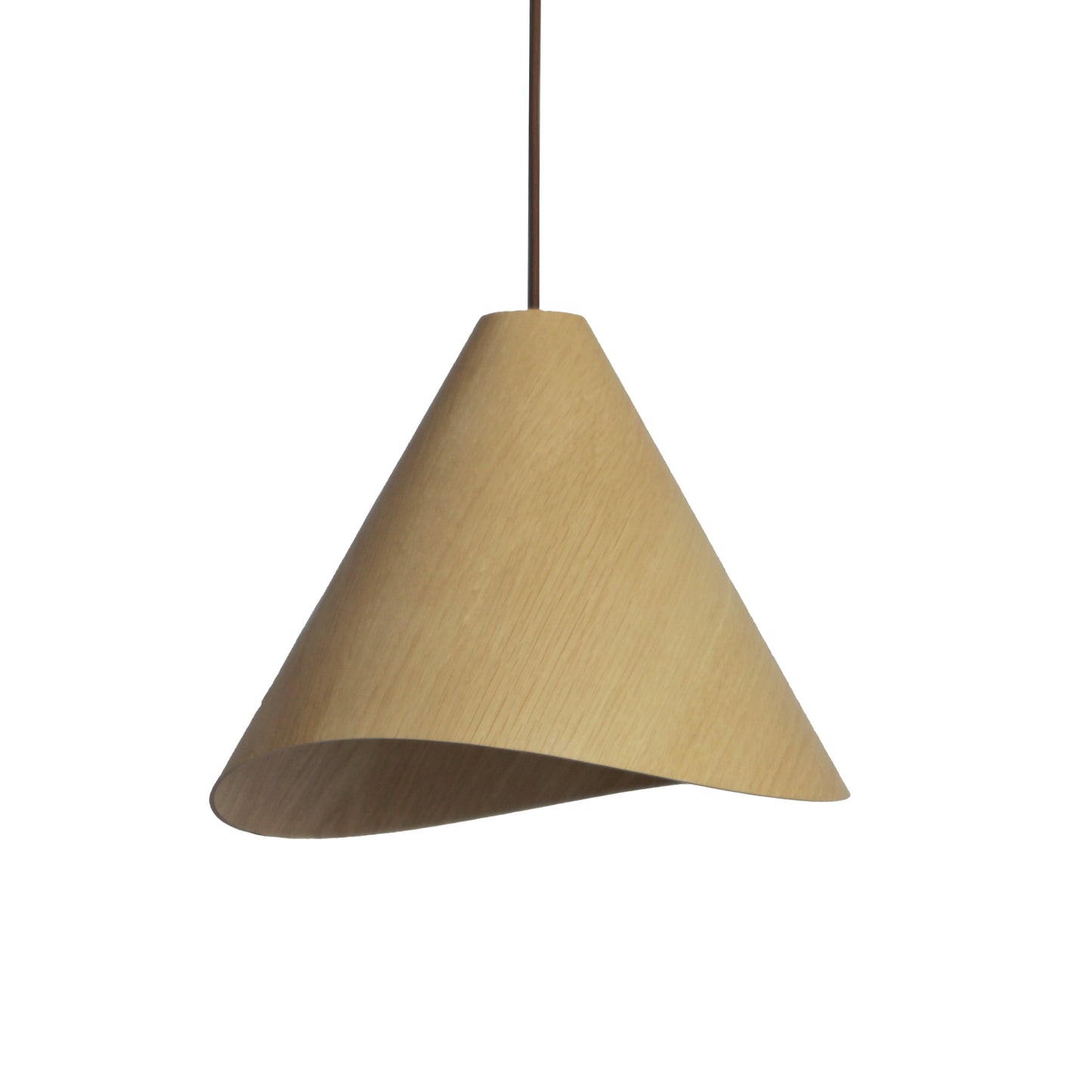 Conica Wood Pendant Light Curve