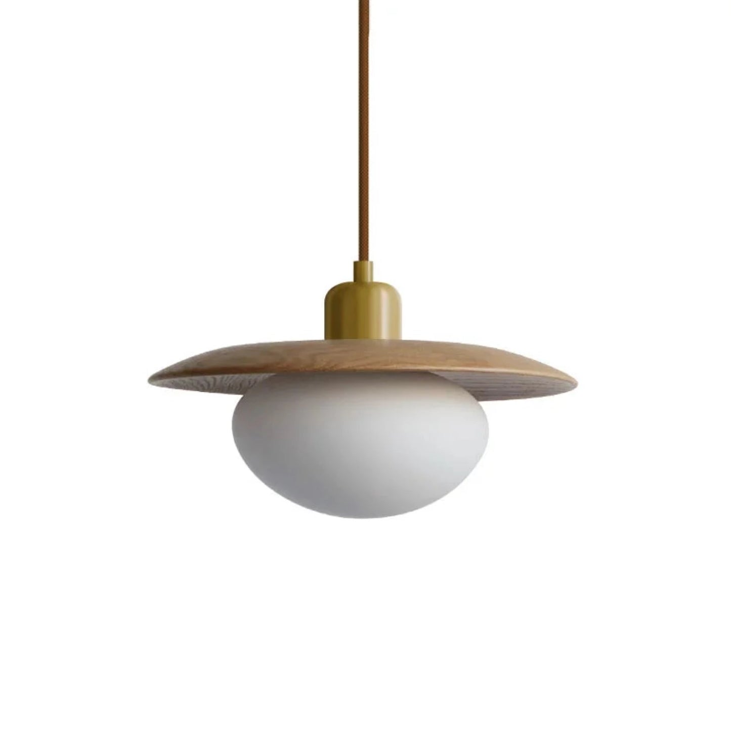 Pudding Wood Pendant Light