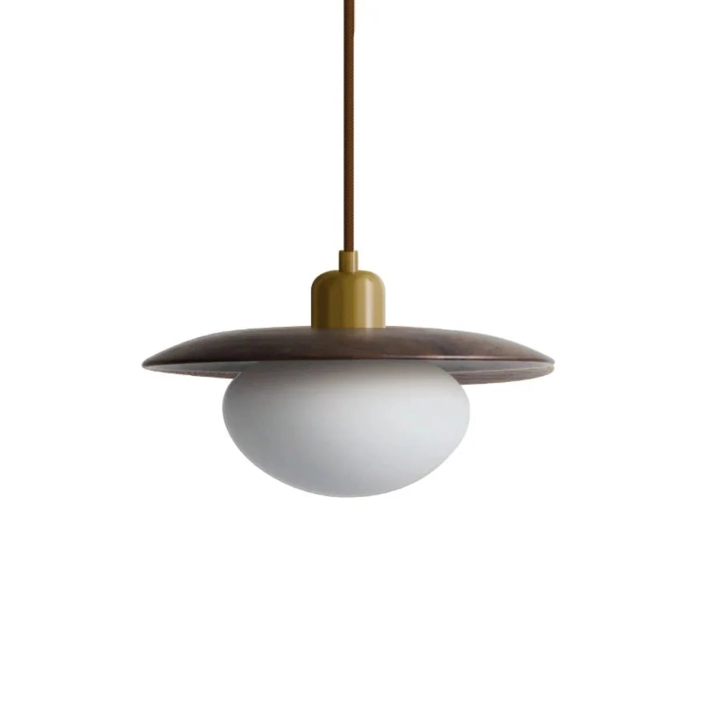 Pudding Wood Pendant Light